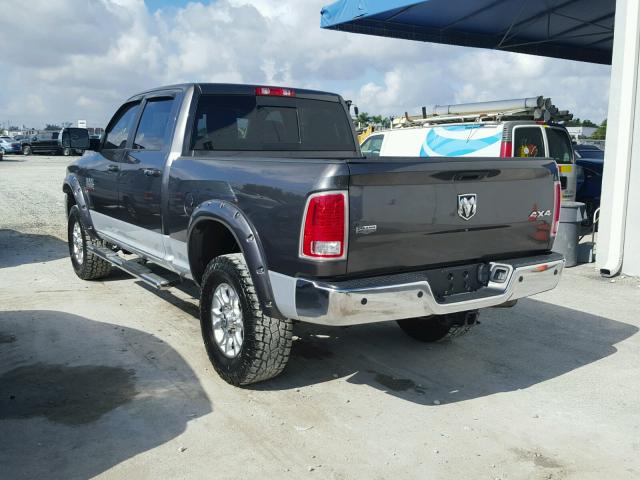 3C6UR5FL1FG623726 - 2015 RAM 2500 LARAM CHARCOAL photo 3