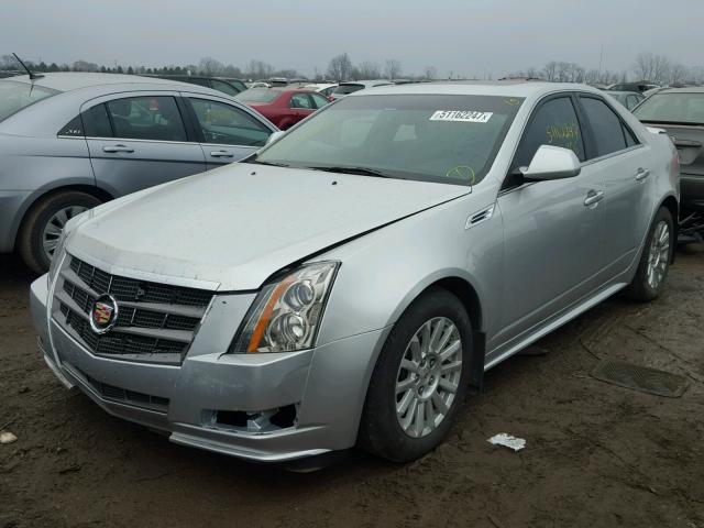 1G6DH5EG3A0118786 - 2010 CADILLAC CTS LUXURY SILVER photo 2