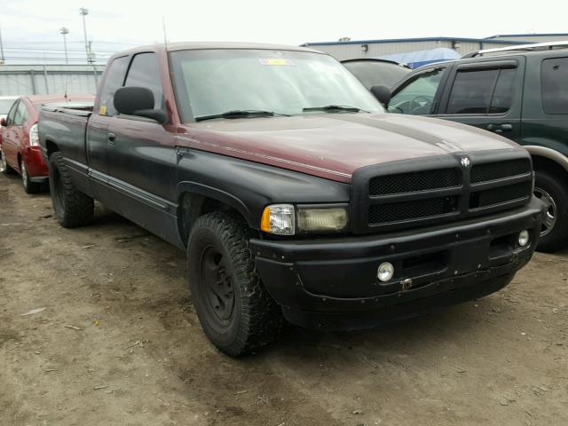 3B7HC13Z31G195793 - 2001 DODGE RAM 1500 BURGUNDY photo 1