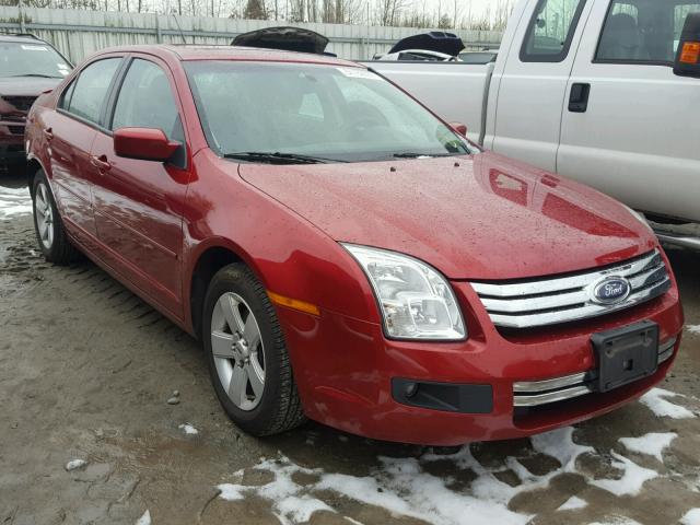 3FAHP07Z39R174425 - 2009 FORD FUSION SE RED photo 1