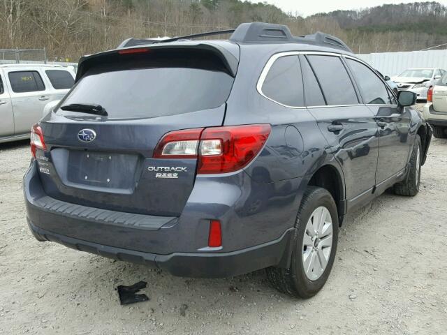 4S4BSAEC2F3223414 - 2015 SUBARU OUTBACK 2. BLUE photo 4