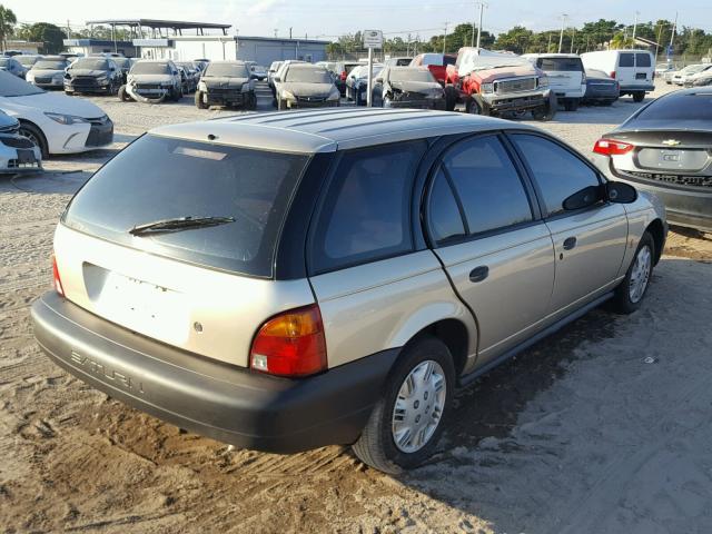 1G8ZH828XXZ353850 - 1999 SATURN SW1 GOLD photo 4