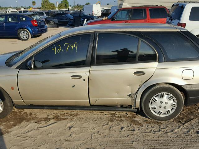 1G8ZH828XXZ353850 - 1999 SATURN SW1 GOLD photo 9