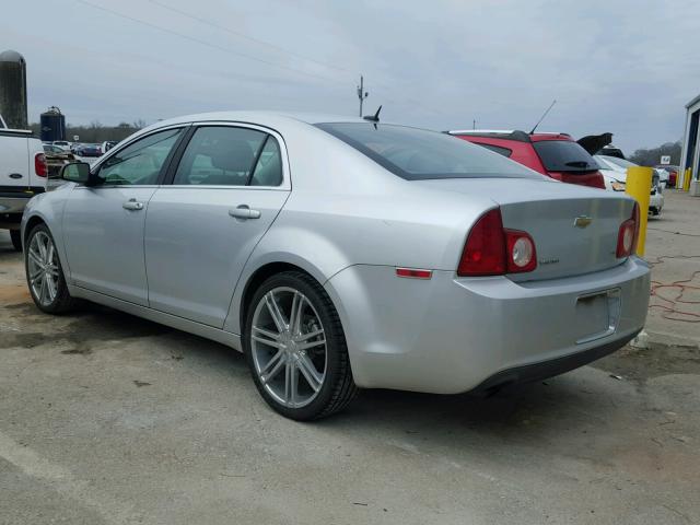 1G1ZG57B194237988 - 2009 CHEVROLET MALIBU LS SILVER photo 3
