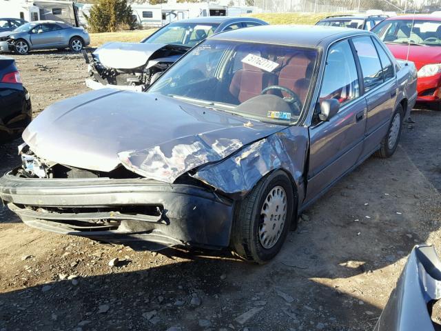 1HGCB7646PA180472 - 1993 HONDA ACCORD DX GRAY photo 2