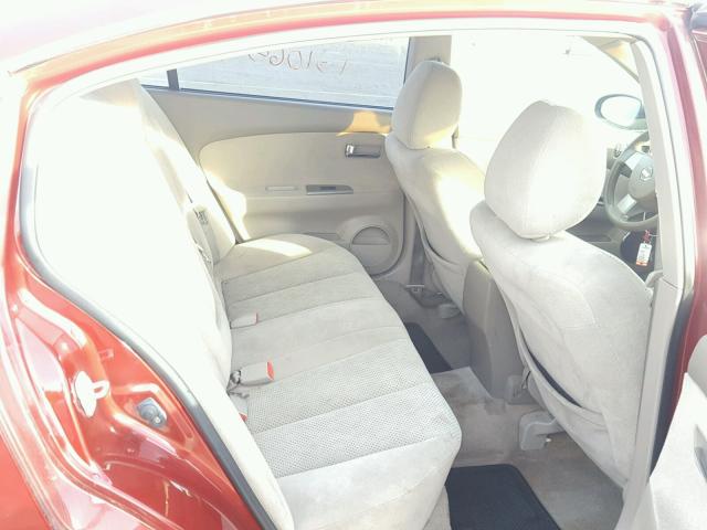 1N4AL11D96N316033 - 2006 NISSAN ALTIMA S MAROON photo 6