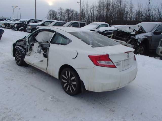 2HGFG3B92DH000099 - 2013 HONDA CIVIC EXL WHITE photo 3