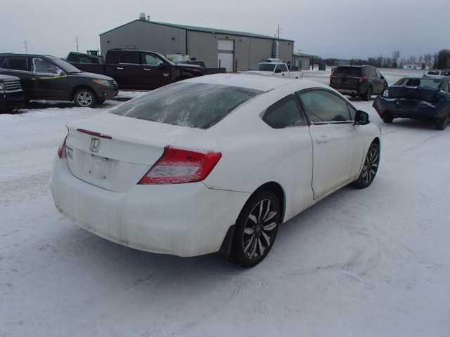 2HGFG3B92DH000099 - 2013 HONDA CIVIC EXL WHITE photo 4