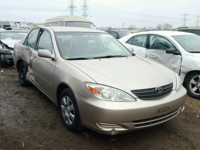 4T1BE32K82U510937 - 2002 TOYOTA CAMRY LE BEIGE photo 1