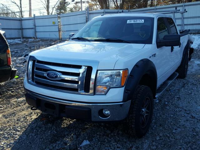 1FTFW1EF6CFB75611 - 2012 FORD F150 SUPER WHITE photo 2