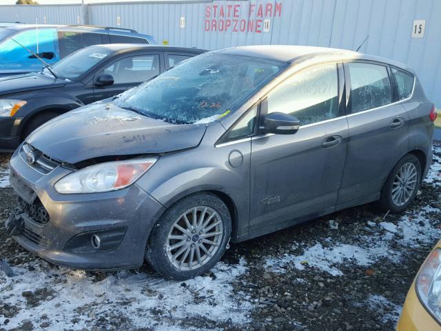 1FADP5CU0DL509864 - 2013 FORD C-MAX PREM GRAY photo 2