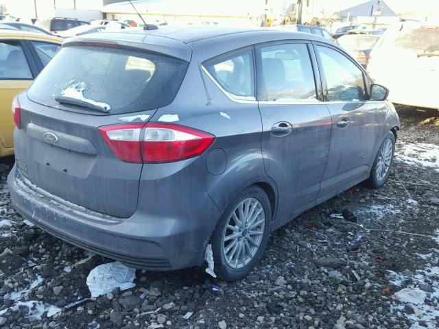 1FADP5CU0DL509864 - 2013 FORD C-MAX PREM GRAY photo 4