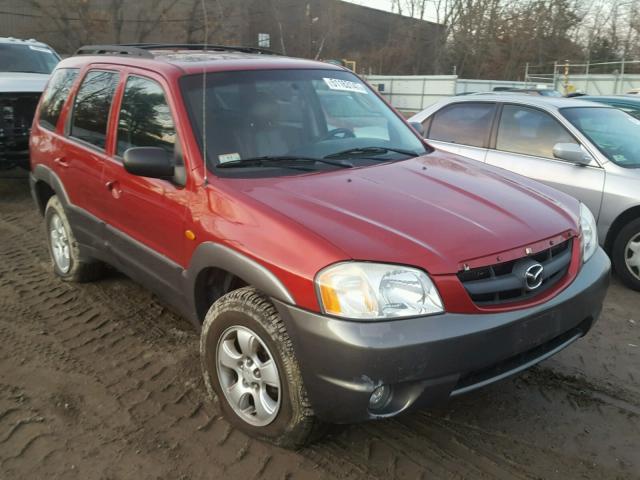 4F2CZ96104KM15210 - 2004 MAZDA TRIBUTE ES RED photo 1