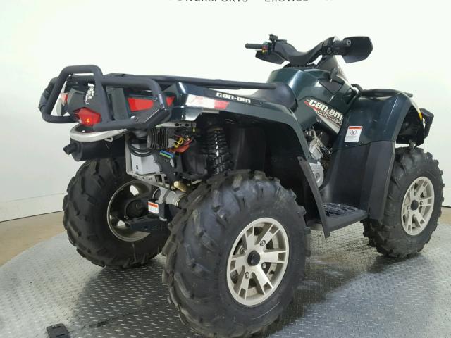 3JBEKSJ198J000031 - 2008 CAN-AM OUTLANDER GREEN photo 8