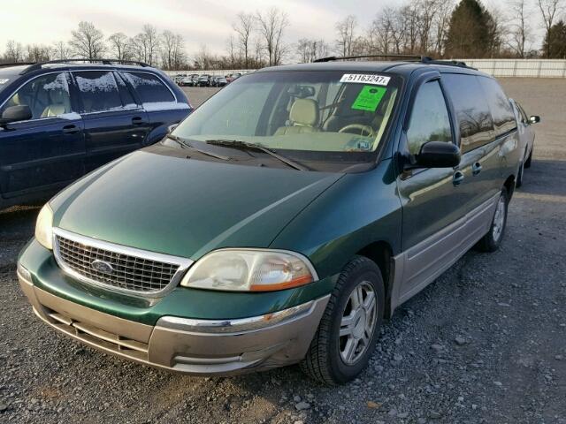 2FMDA53423BA24650 - 2003 FORD WINDSTAR S GREEN photo 2