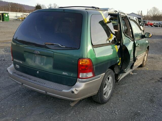 2FMDA53423BA24650 - 2003 FORD WINDSTAR S GREEN photo 4