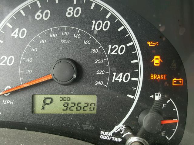 1NXBU40E09Z030648 - 2009 TOYOTA COROLLA BA RED photo 8