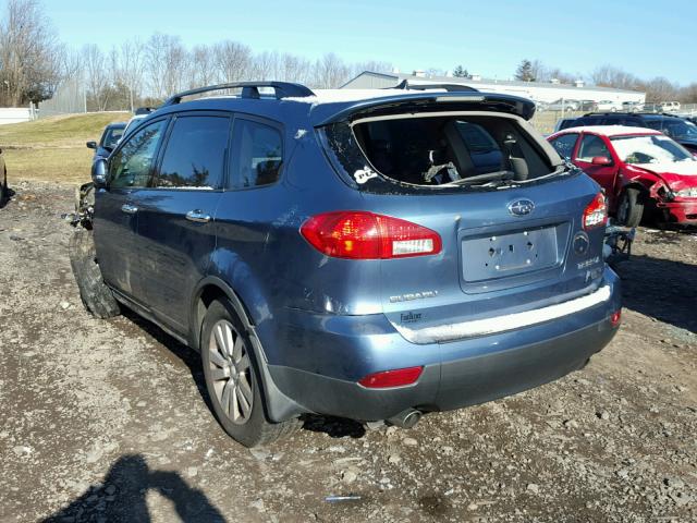 4S4WX90D084415753 - 2008 SUBARU TRIBECA LI BLUE photo 3