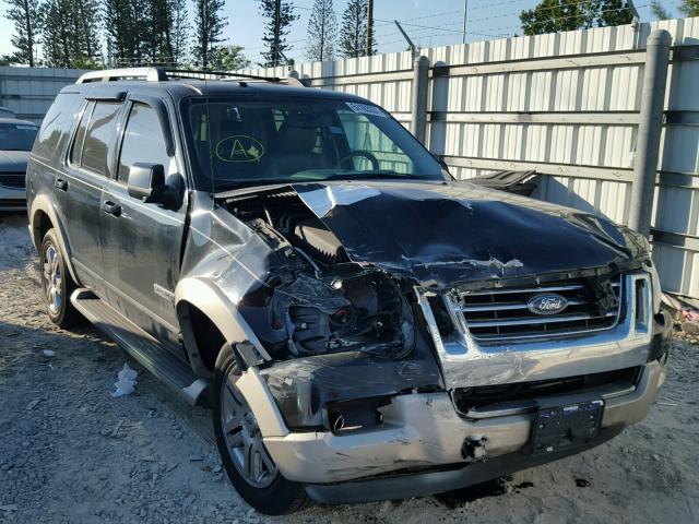 1FMEU648X6UB21824 - 2006 FORD EXPLORER E BLACK photo 1