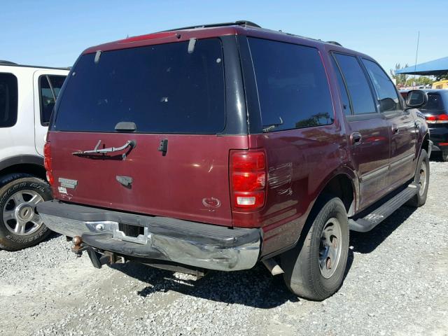 1FMPU18L4XLA18318 - 1999 FORD EXPEDITION RED photo 4