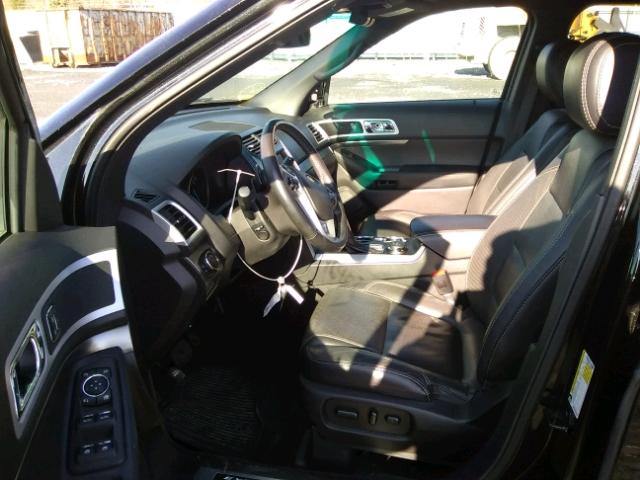 1FM5K8GT7EGC04867 - 2014 FORD EXPLORER S BLACK photo 5