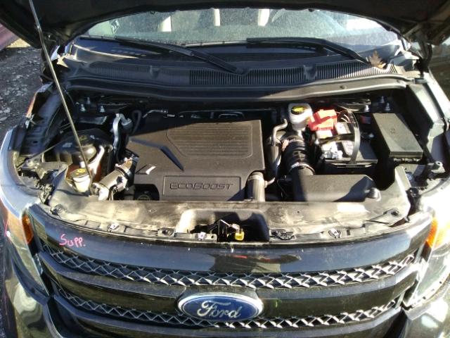 1FM5K8GT7EGC04867 - 2014 FORD EXPLORER S BLACK photo 7