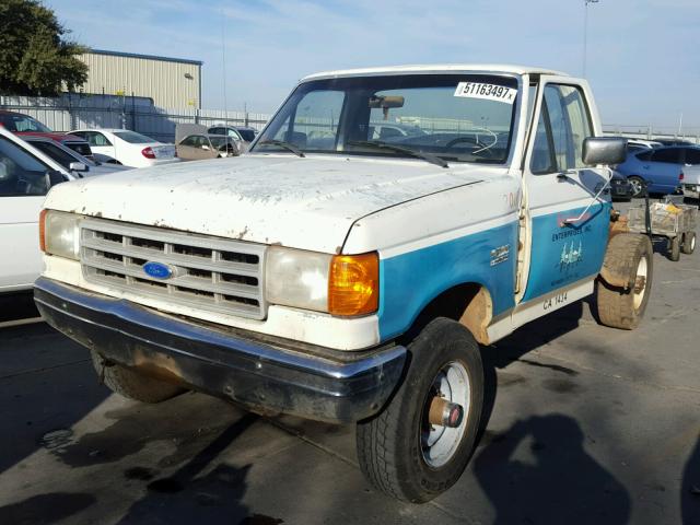 2FTHF26M0MCA71396 - 1991 FORD F250 TWO TONE photo 2