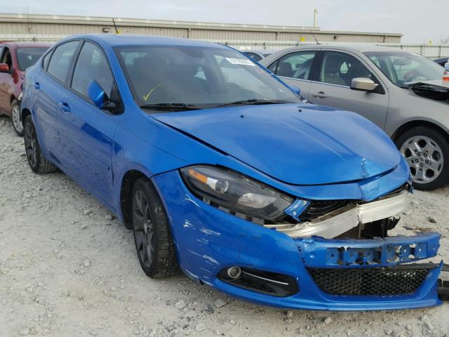 1C3CDFBB2FD403213 - 2015 DODGE DART SXT BLUE photo 1