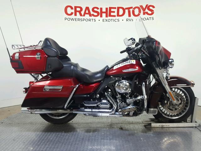 1HD1KEM13CB619181 - 2012 HARLEY-DAVIDSON FLHTK ELEC 红色 照片 1