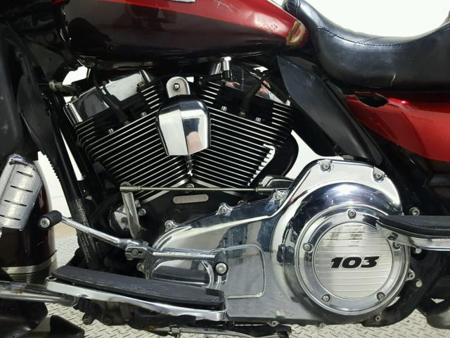 1HD1KEM13CB619181 - 2012 HARLEY-DAVIDSON FLHTK ELEC 红色 照片 11