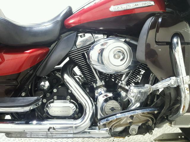1HD1KEM13CB619181 - 2012 HARLEY-DAVIDSON FLHTK ELEC 红色 照片 12