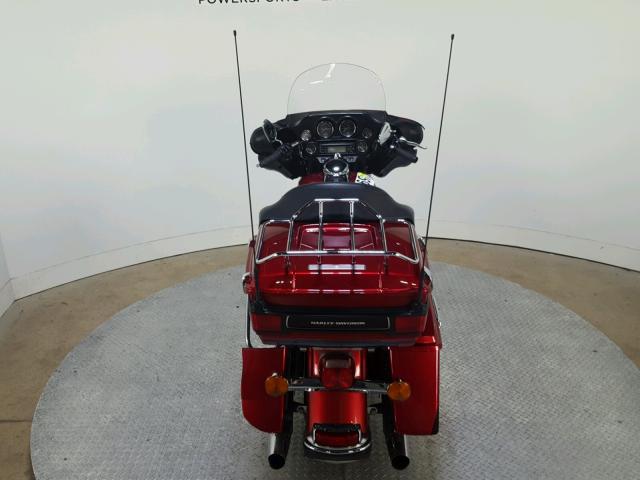 1HD1KEM13CB619181 - 2012 HARLEY-DAVIDSON FLHTK ELEC 红色 照片 9