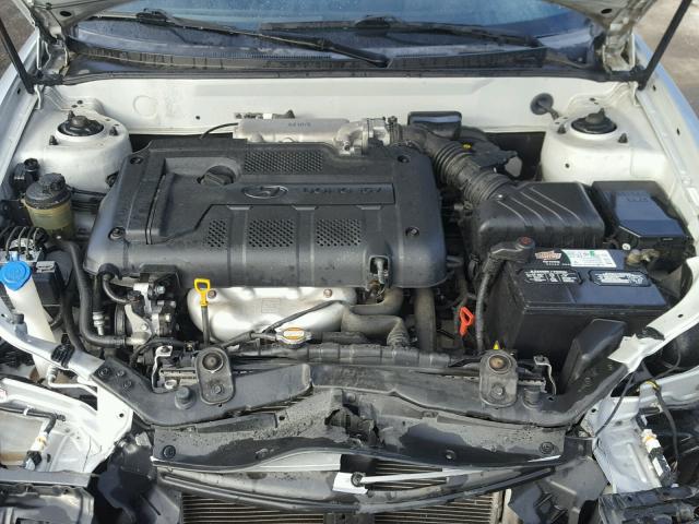 KMHHM66D48U264018 - 2008 HYUNDAI TIBURON GS SILVER photo 7