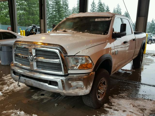 3C63D3HL0CG112189 - 2012 DODGE RAM 3500 S WHITE photo 2