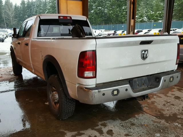 3C63D3HL0CG112189 - 2012 DODGE RAM 3500 S WHITE photo 3