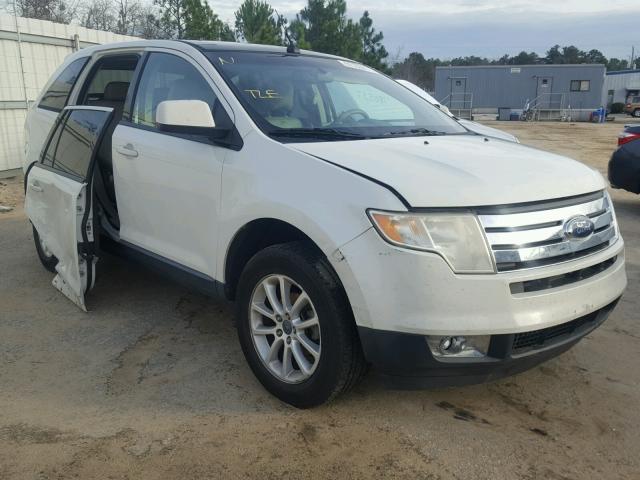 2FMDK38C09BA53994 - 2009 FORD EDGE SEL WHITE photo 1