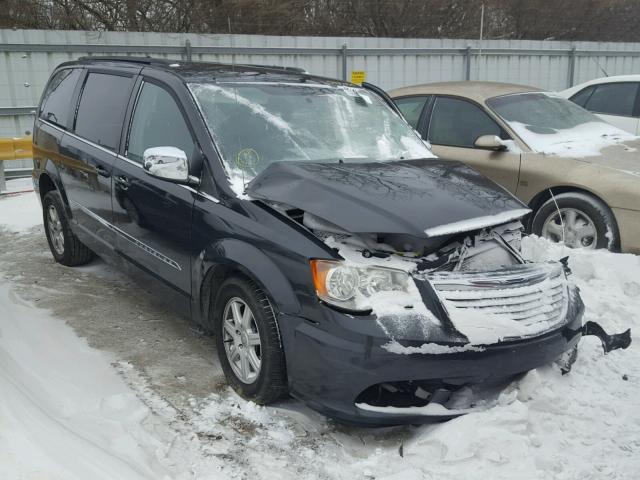 2C4RC1CG6CR143574 - 2012 CHRYSLER TOWN & COU CHARCOAL photo 1