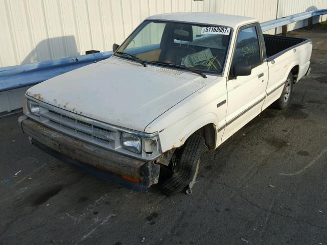 JM2UF2114G0610511 - 1986 MAZDA B2000 LONG WHITE photo 2