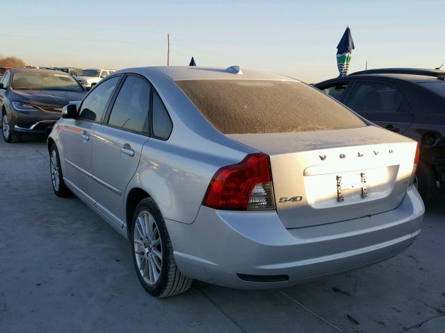 YV1MS382092442114 - 2009 VOLVO S40 2.4I SILVER photo 3