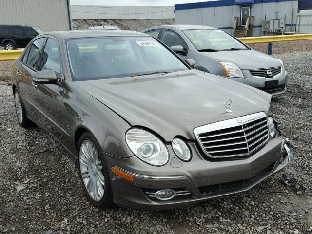 WDBUF56X48B273829 - 2008 MERCEDES-BENZ E 350 BROWN photo 1