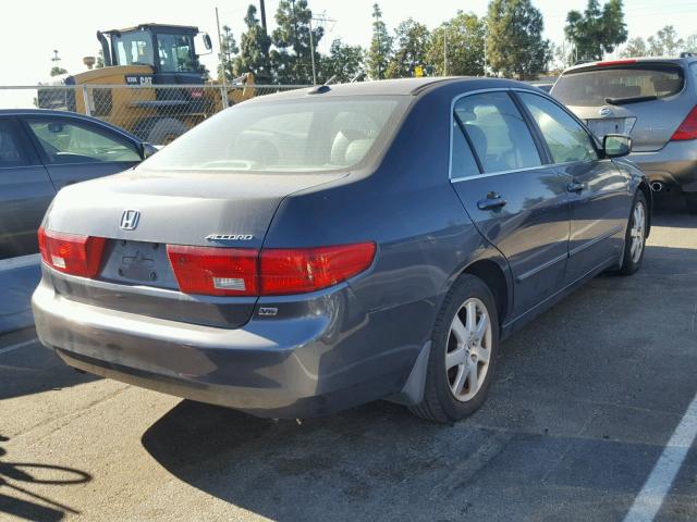 1HGCM665X5A064931 - 2005 HONDA ACCORD EX CHARCOAL photo 4