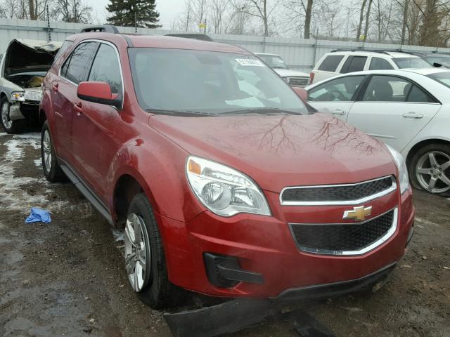 2GNALBEK6E6332385 - 2014 CHEVROLET EQUINOX LT RED photo 1