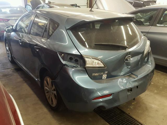 JM1BL1K52B1399926 - 2011 MAZDA 3 S BLUE photo 3