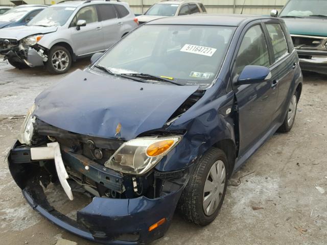 JTKKT604065021697 - 2006 TOYOTA SCION XA BLUE photo 2