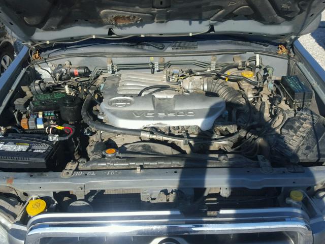 JN8DR09Y01W576318 - 2001 NISSAN PATHFINDER SILVER photo 7