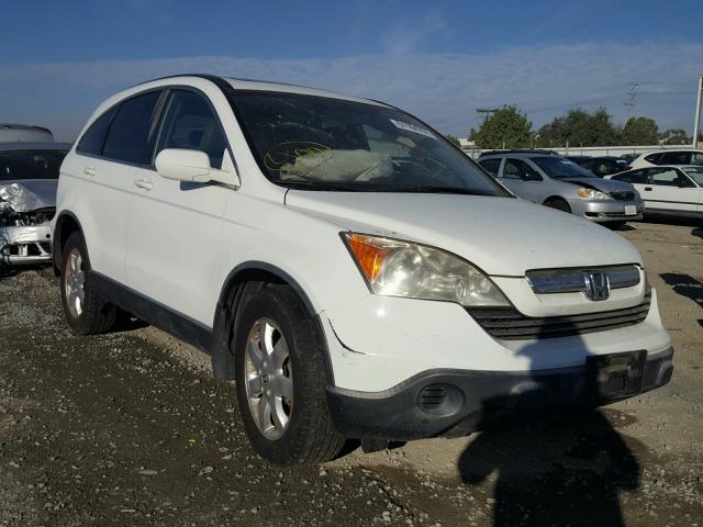 JHLRE48767C118941 - 2007 HONDA CR-V EXL WHITE photo 1