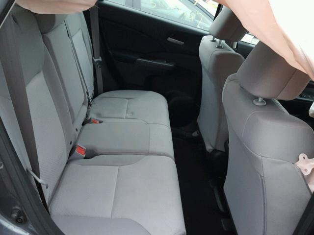 5J6RM4H39FL110435 - 2015 HONDA CR-V LX GRAY photo 6