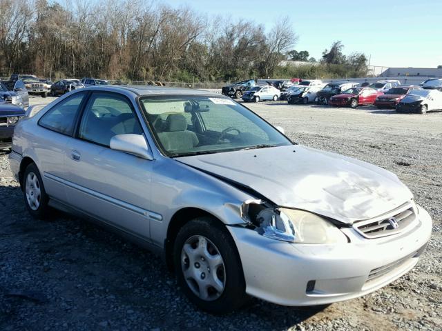 1HGEJ8242YL102865 - 2000 HONDA CIVIC EX SILVER photo 1