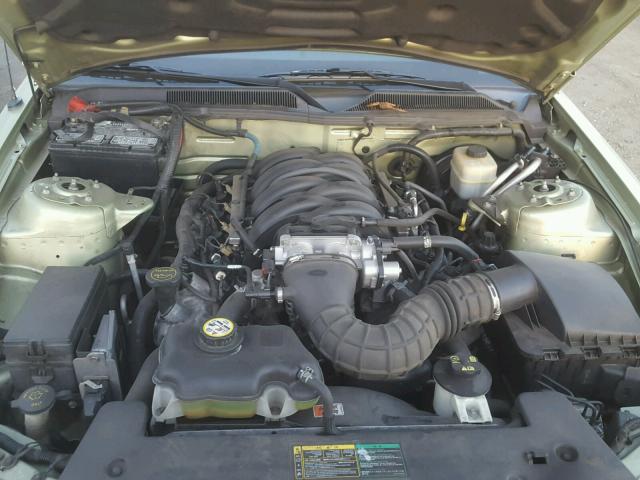 1ZVHT85H855223160 - 2005 FORD MUSTANG GT GREEN photo 7