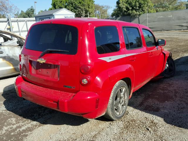 3GNBABDB5AS587214 - 2010 CHEVROLET HHR LT RED photo 4